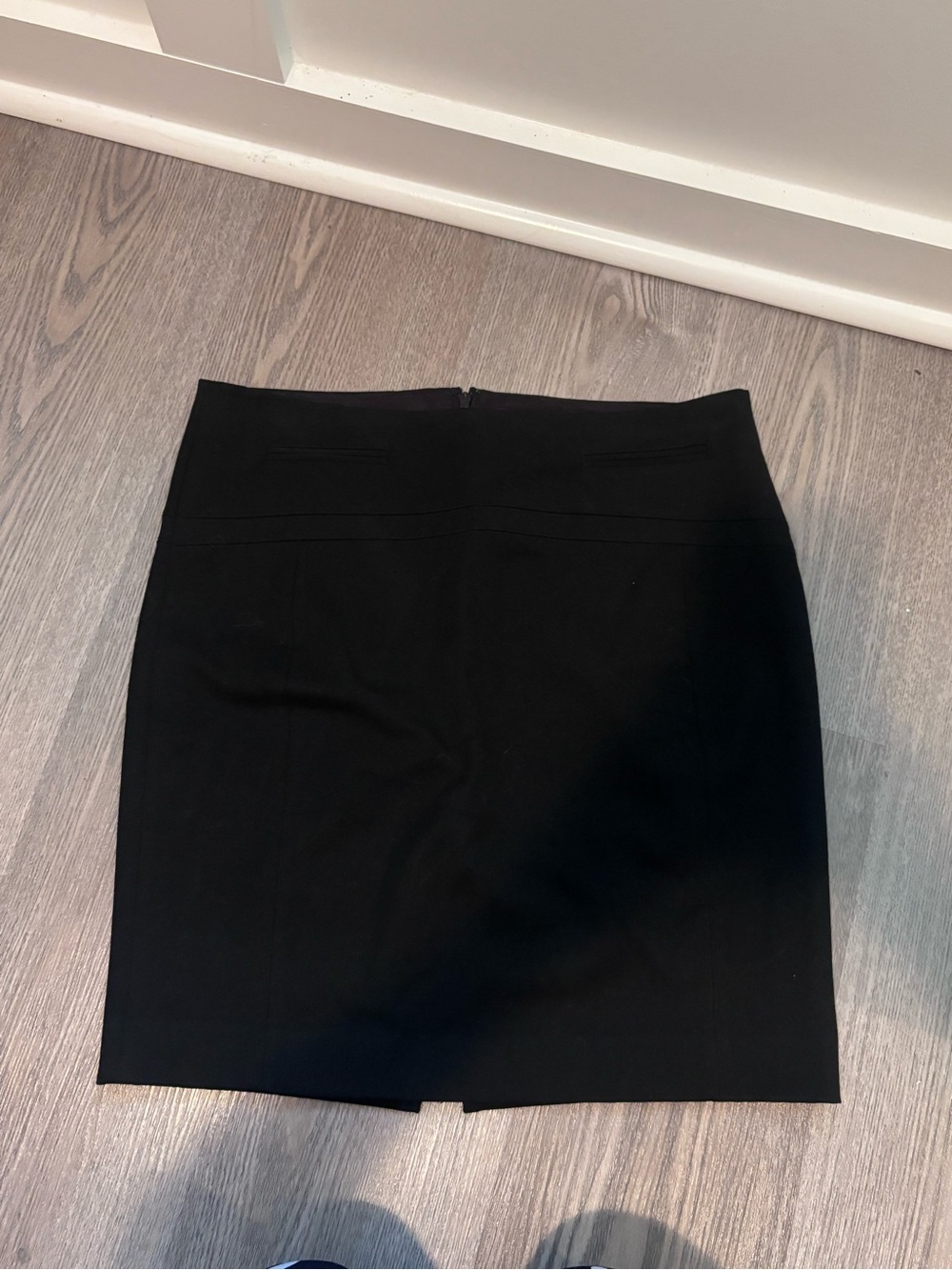 Express Black Pencil Skirt with Subtle Back Detail